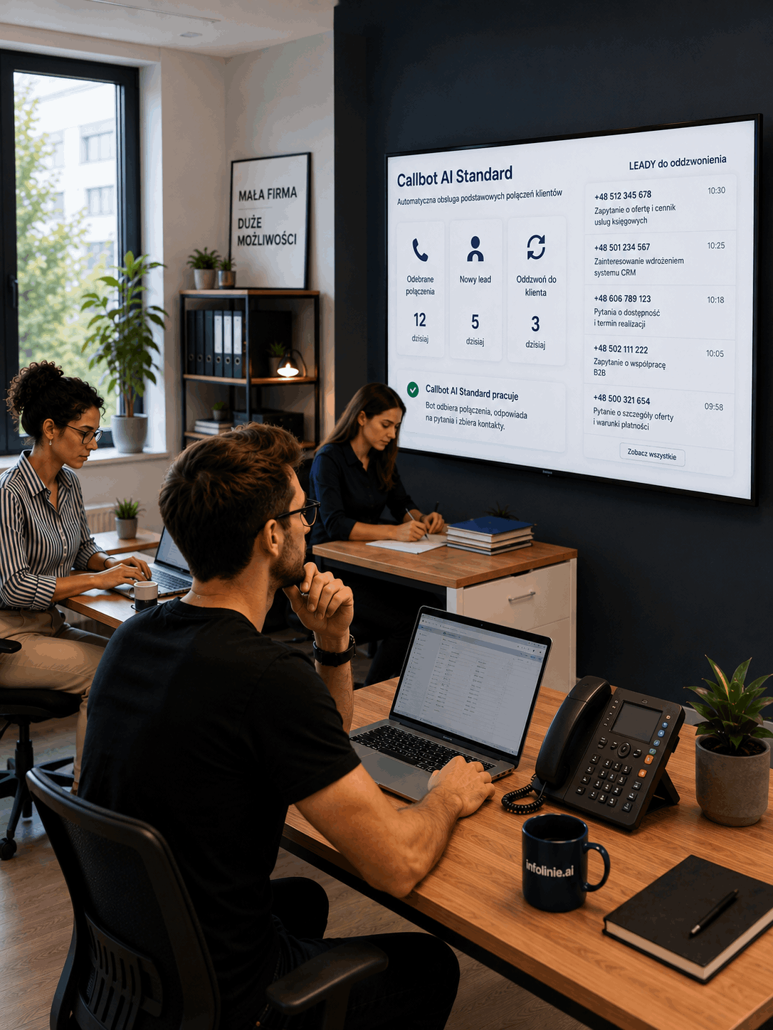 Callbot AI dla SOHO